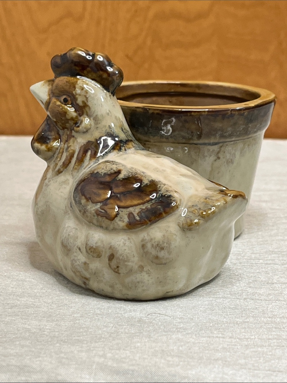 ✨$5 Add-On Item
Small Ceramic Chicken Planter